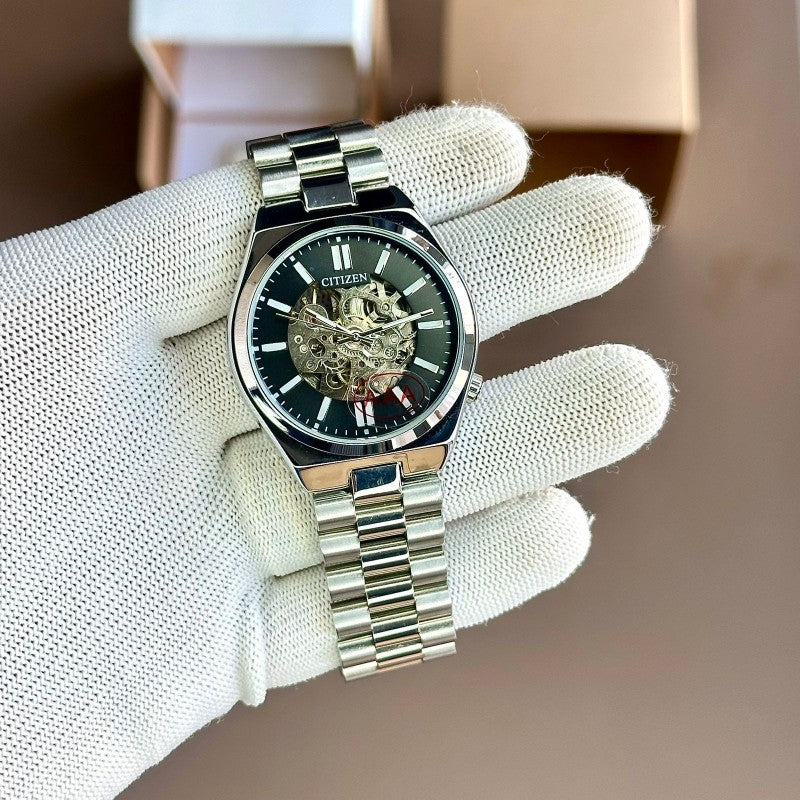 Citizen Automatic Silver Black