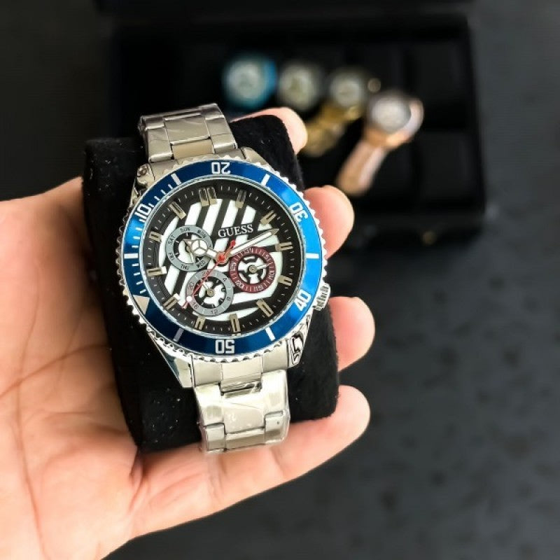 Guess Silver Blue