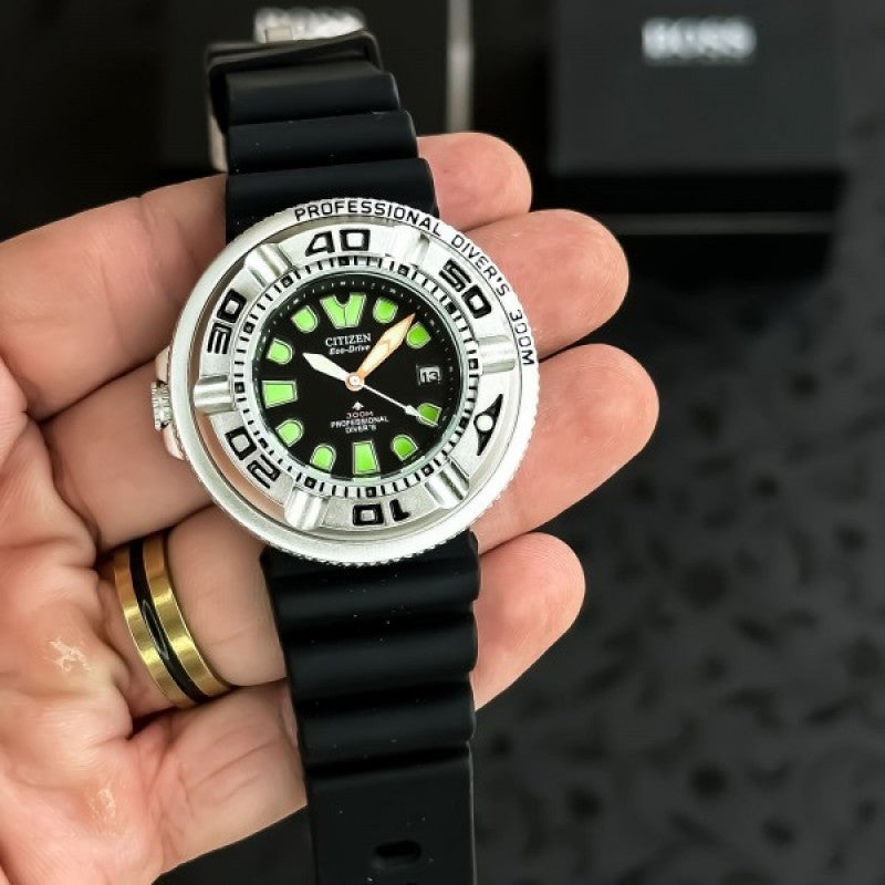 Citizen Pro Master Black Silver
