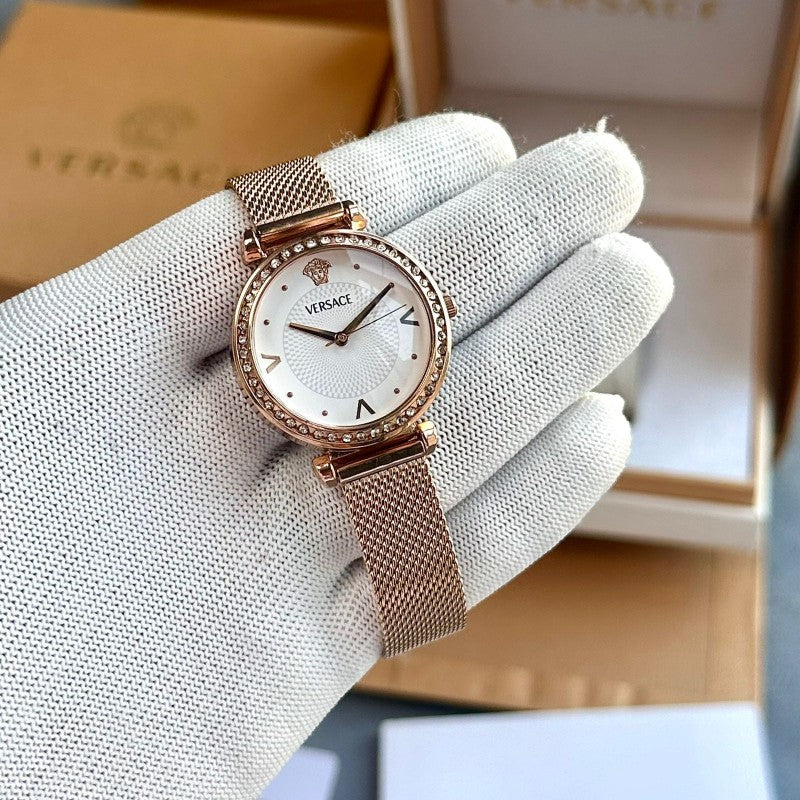 Versace Rose White