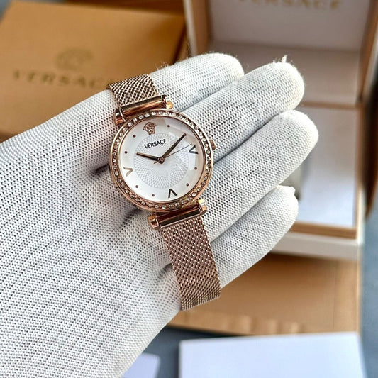 Versace Rose White