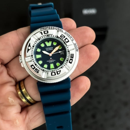 Citizen Pro Master Blue Silver