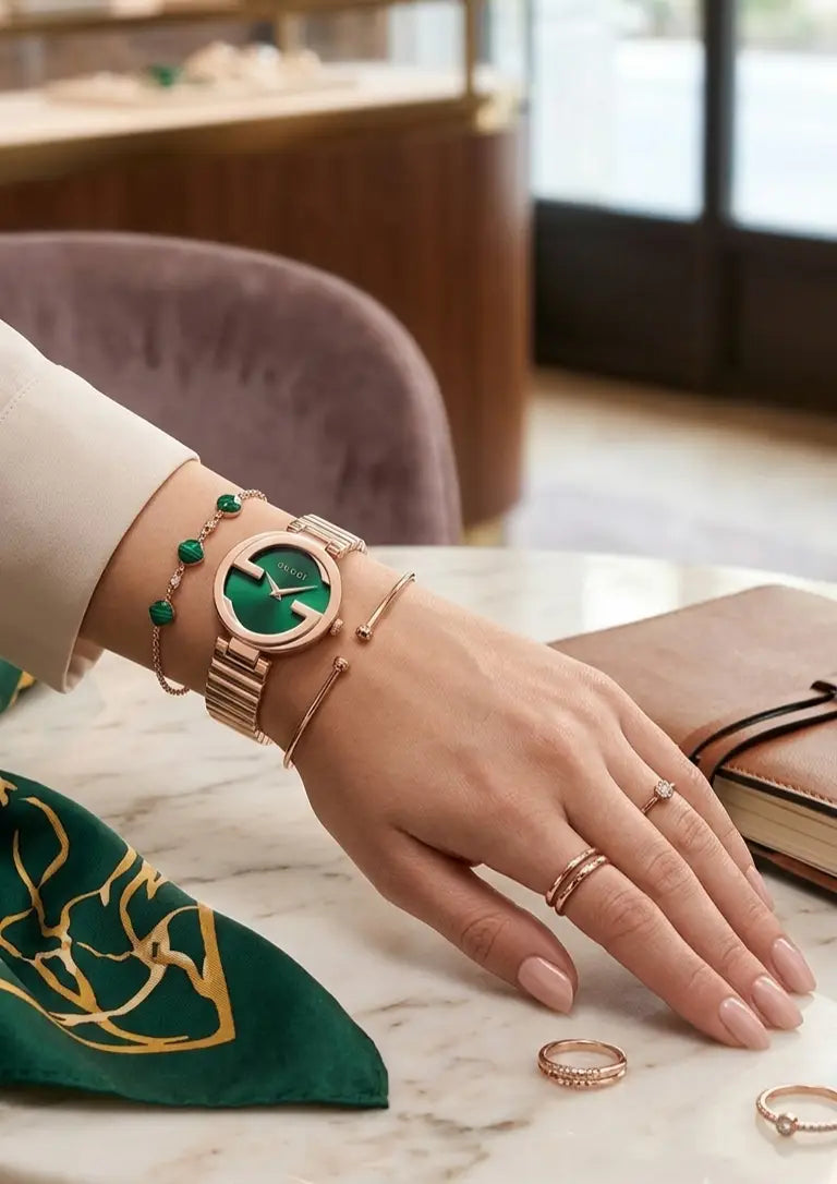 Gucc_i Women's Rose Green 