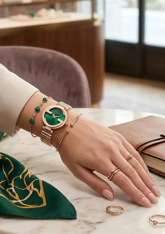 Gucc_i Women's Rose Green 