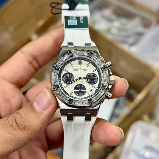 Audemars Piguet Royal Oak Diamond Studd Quartz Unisex Watch