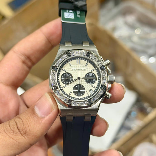 Audemars Piguet Royal Oak Diamond Studd Quartz Unisex Watch