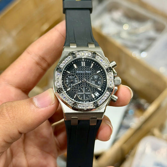 Audemars Piguet Royal Oak Diamond Studd Quartz Unisex Watch