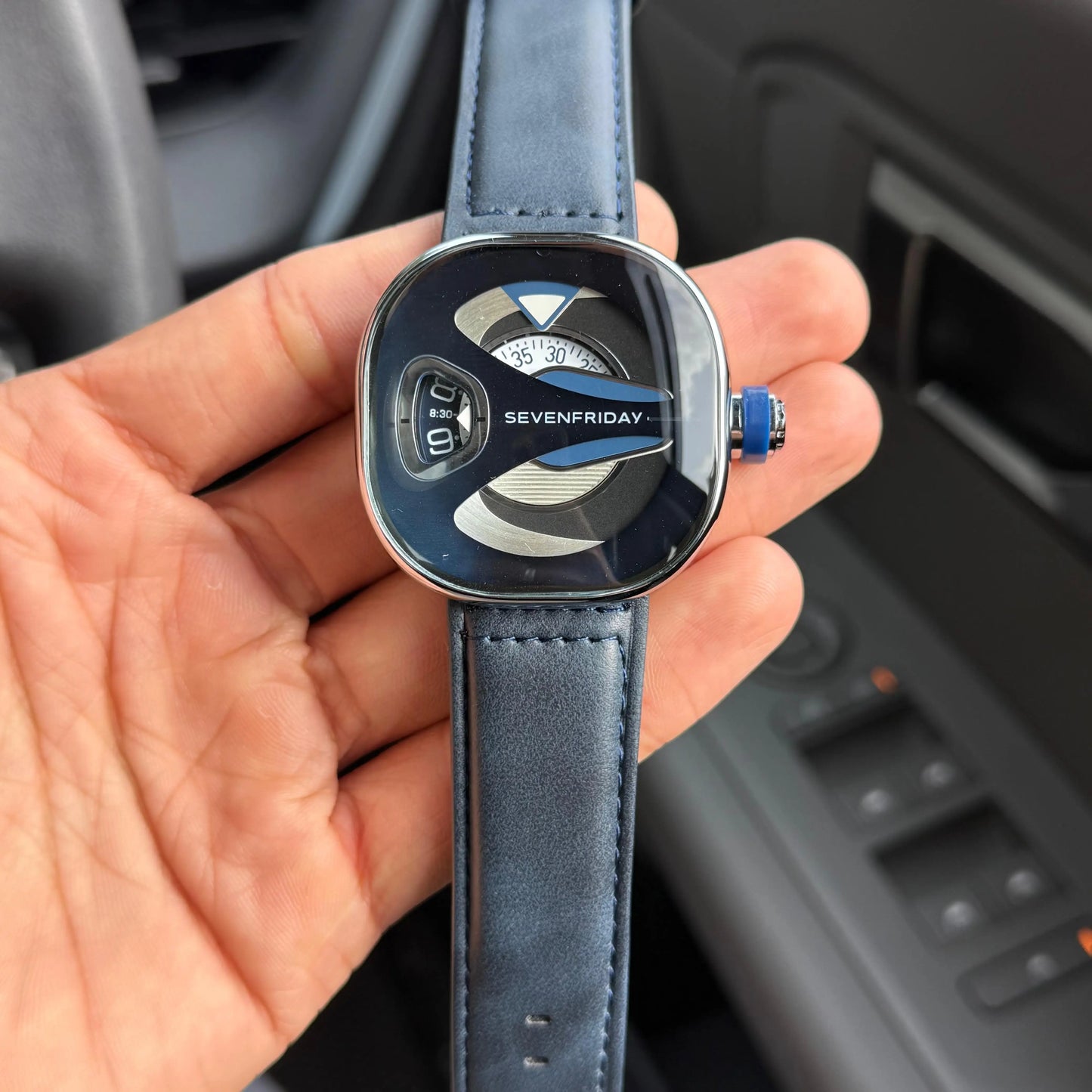 Seven Friday ME Series Leather Blue