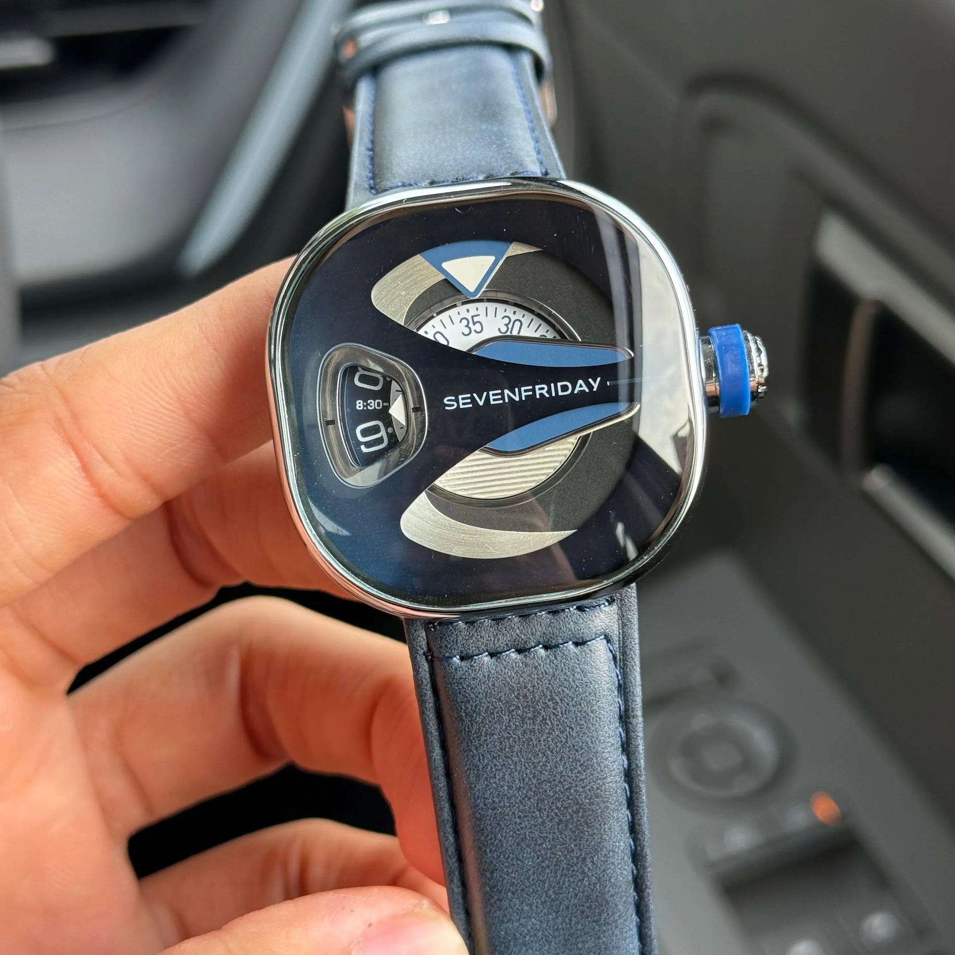 Seven Friday ME Series Leather Blue