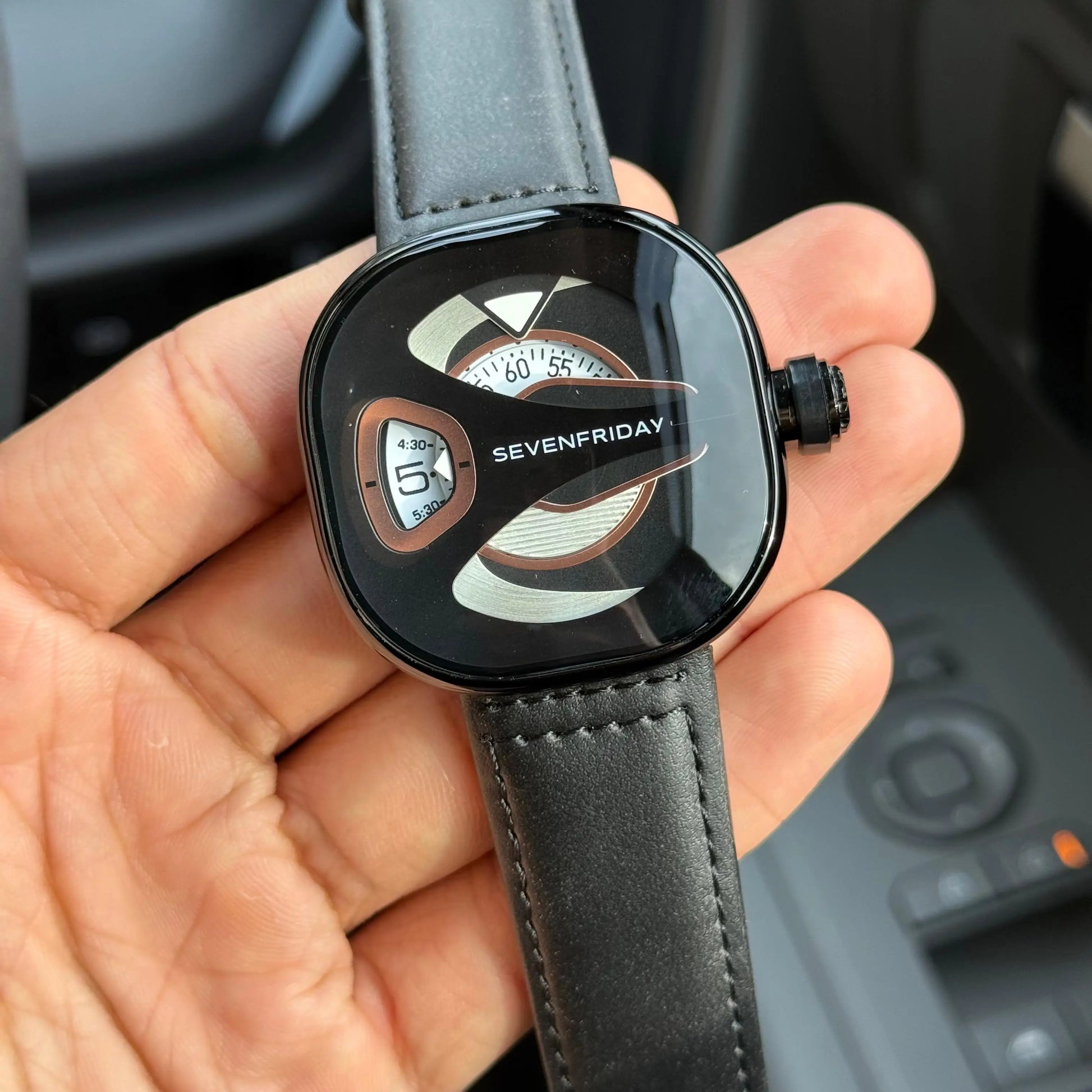 Seven Friday ME Series Leather Black