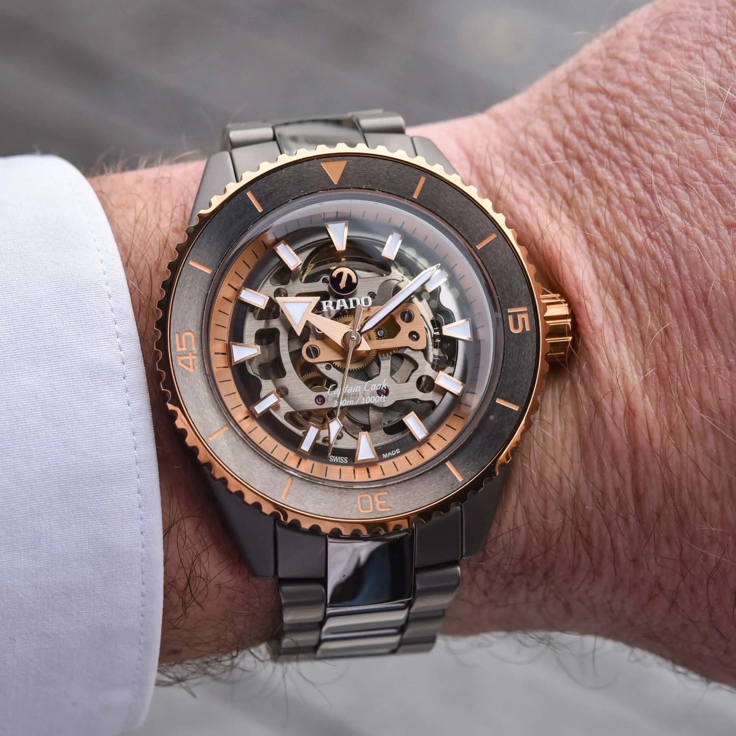 Rado Captain Cook High Tech Skeleton