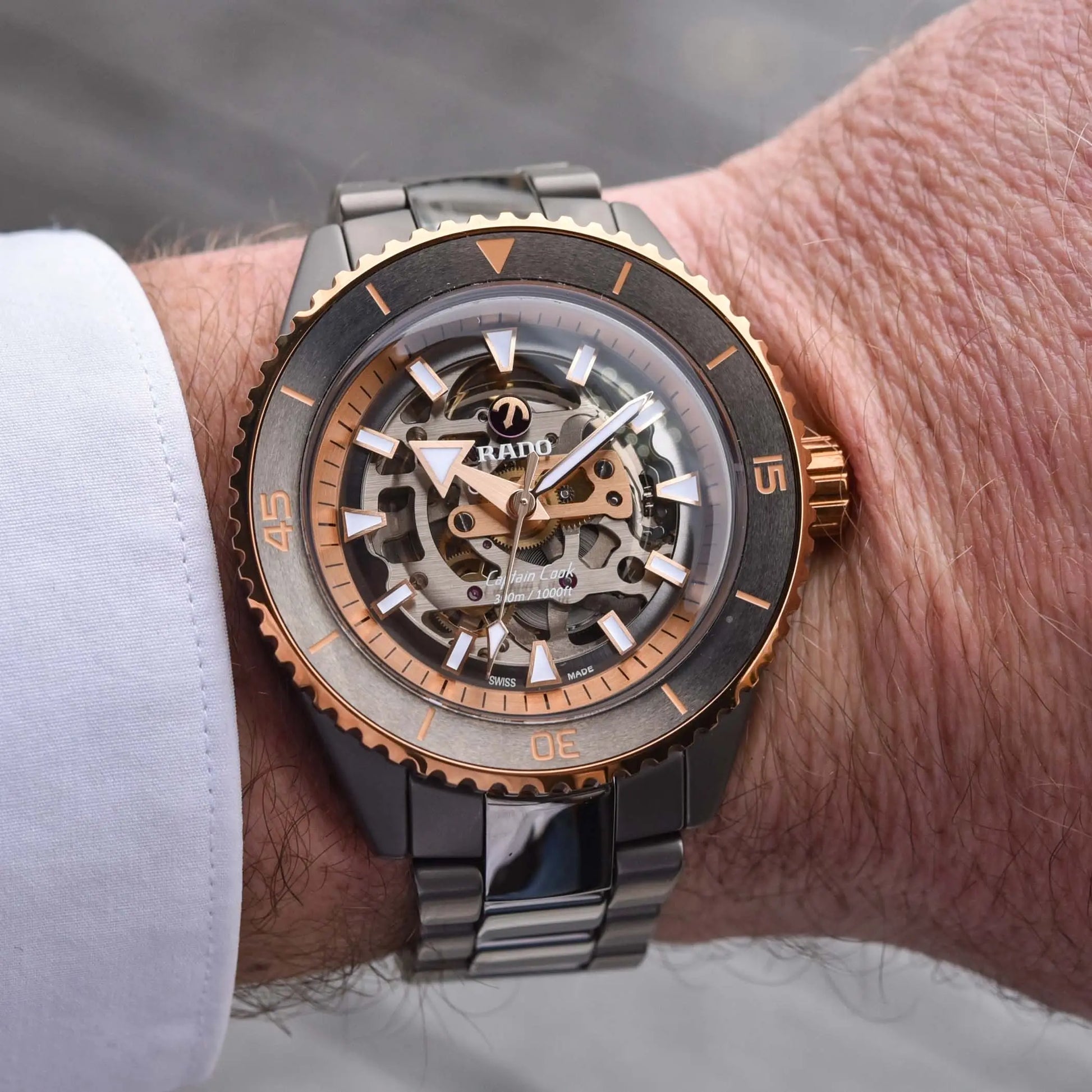 Rado Captain Cook High Tech Skeleton