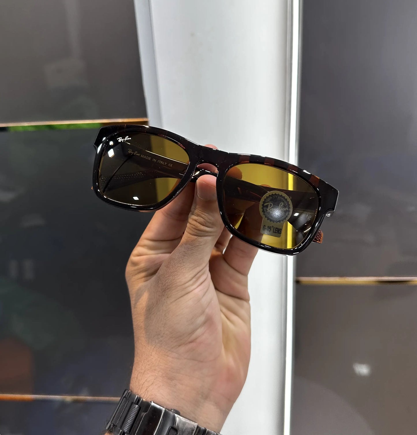 RayBan All Brown Premium Shades 8283