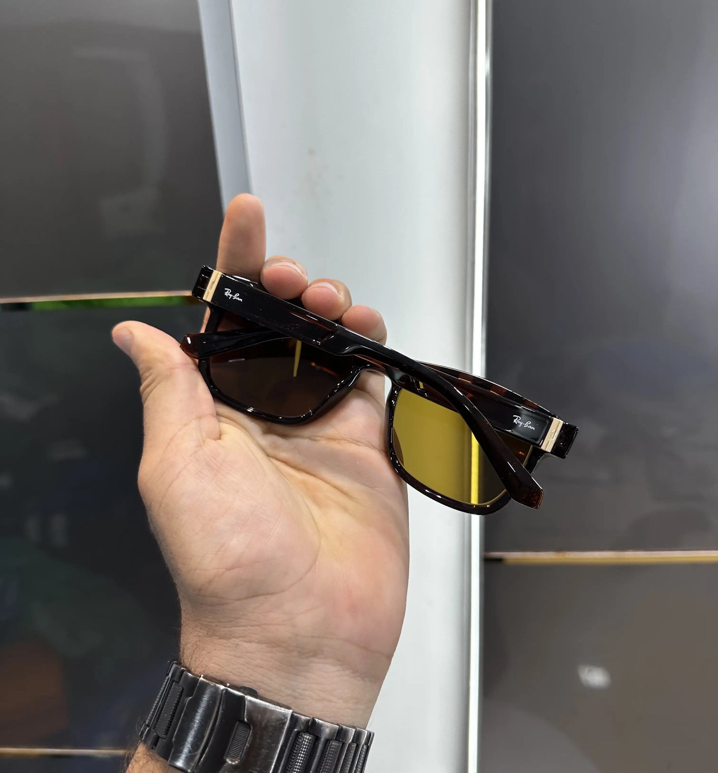 RayBan All Brown Premium Shades 8283