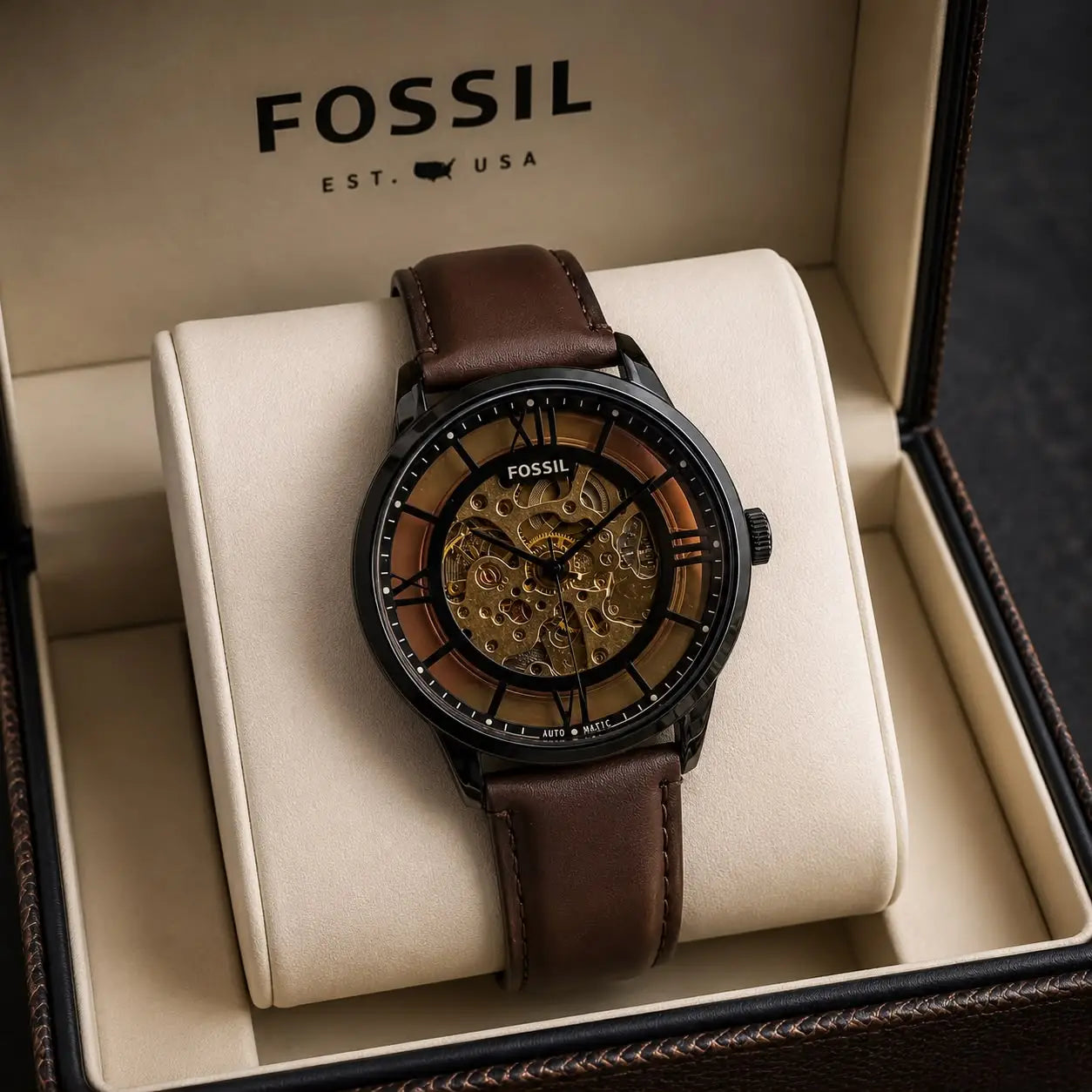 FOSSIL_AUTO_LEATHER_BROWN