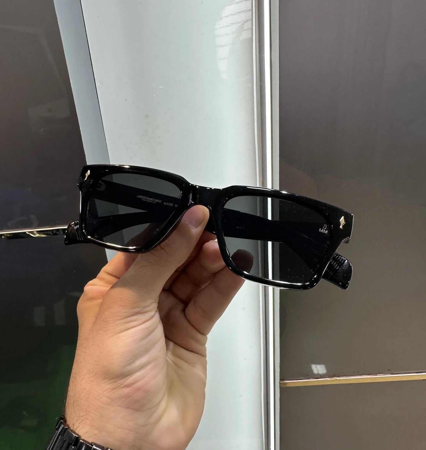 Jacques Marie Mage All Black Premium Shades 8801