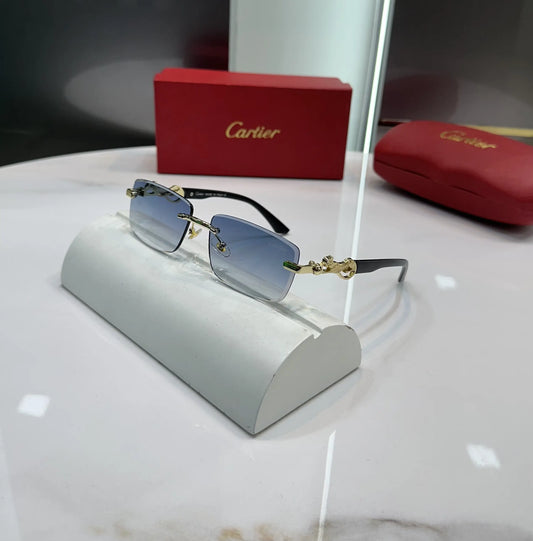 Cartie r Gold Blue Premium Shades 001