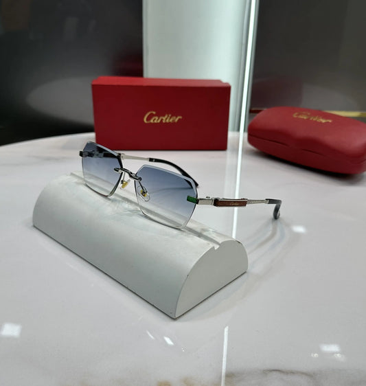 Cartie r Silver Blue Premium Shades 017