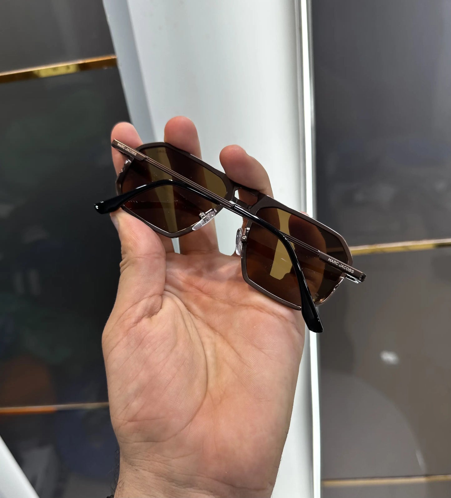 Marc Jacobs All Brown Metal Premium Shades 545