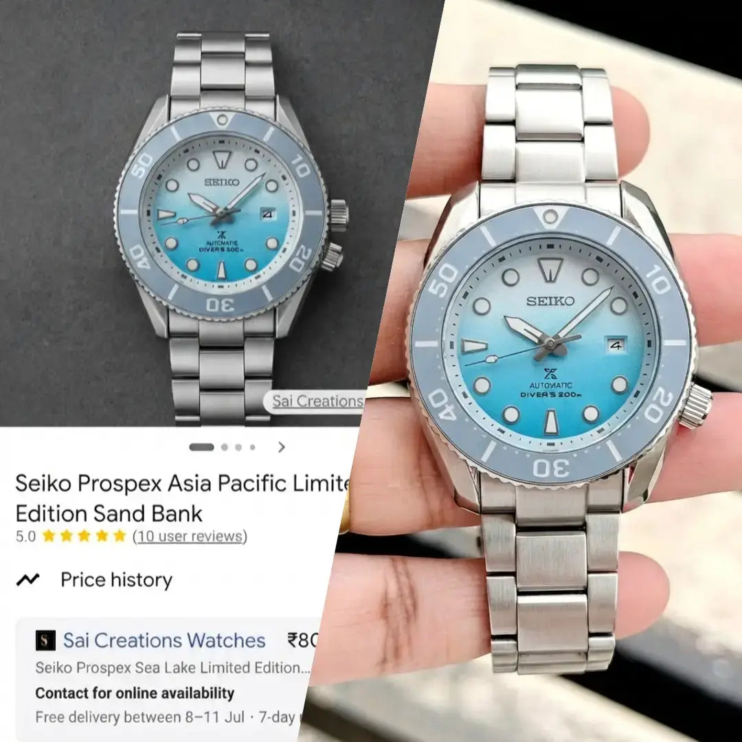 Seiko Prospex Asia Pacific Limited Edition Back Open
