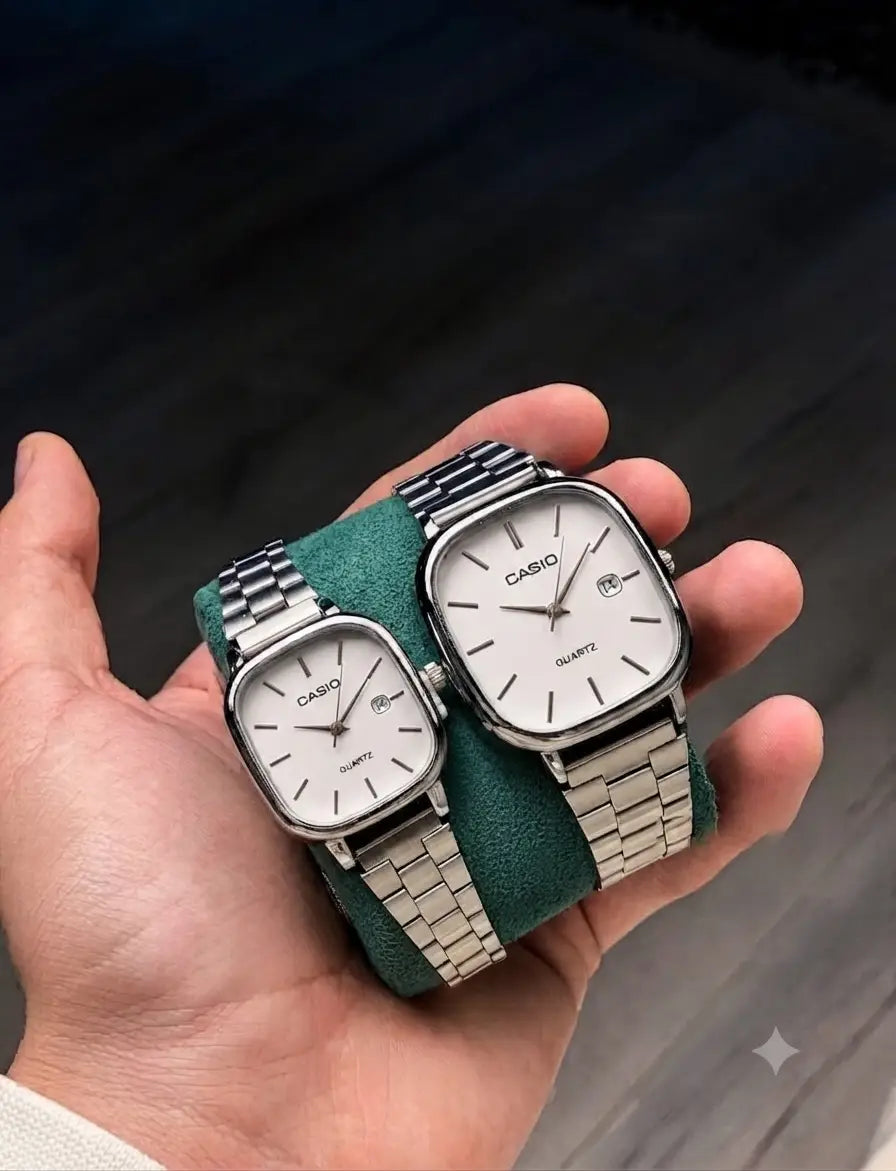 Casio Couple White