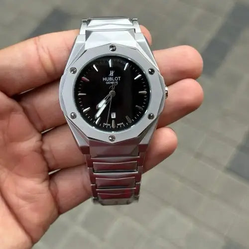 Hublot Silver Black