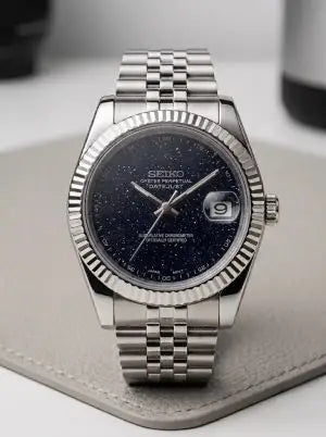 SeikO galaxy blue dial