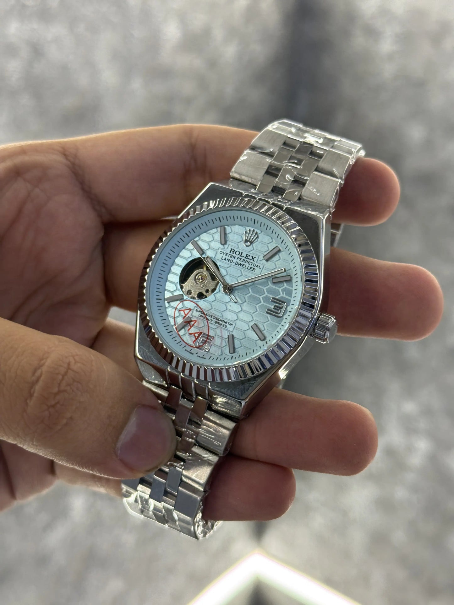 Rolex Land Dweller Automatic blue 094