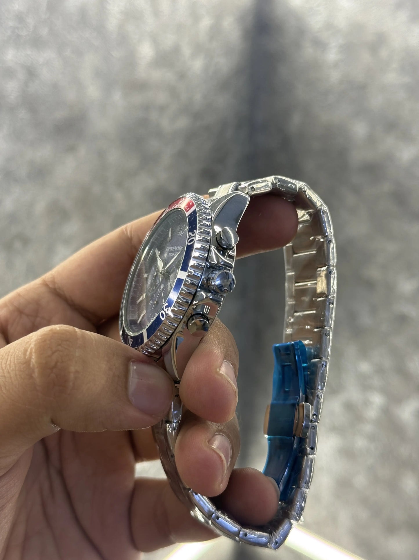 Emporio Armani Premium All Chronograph working