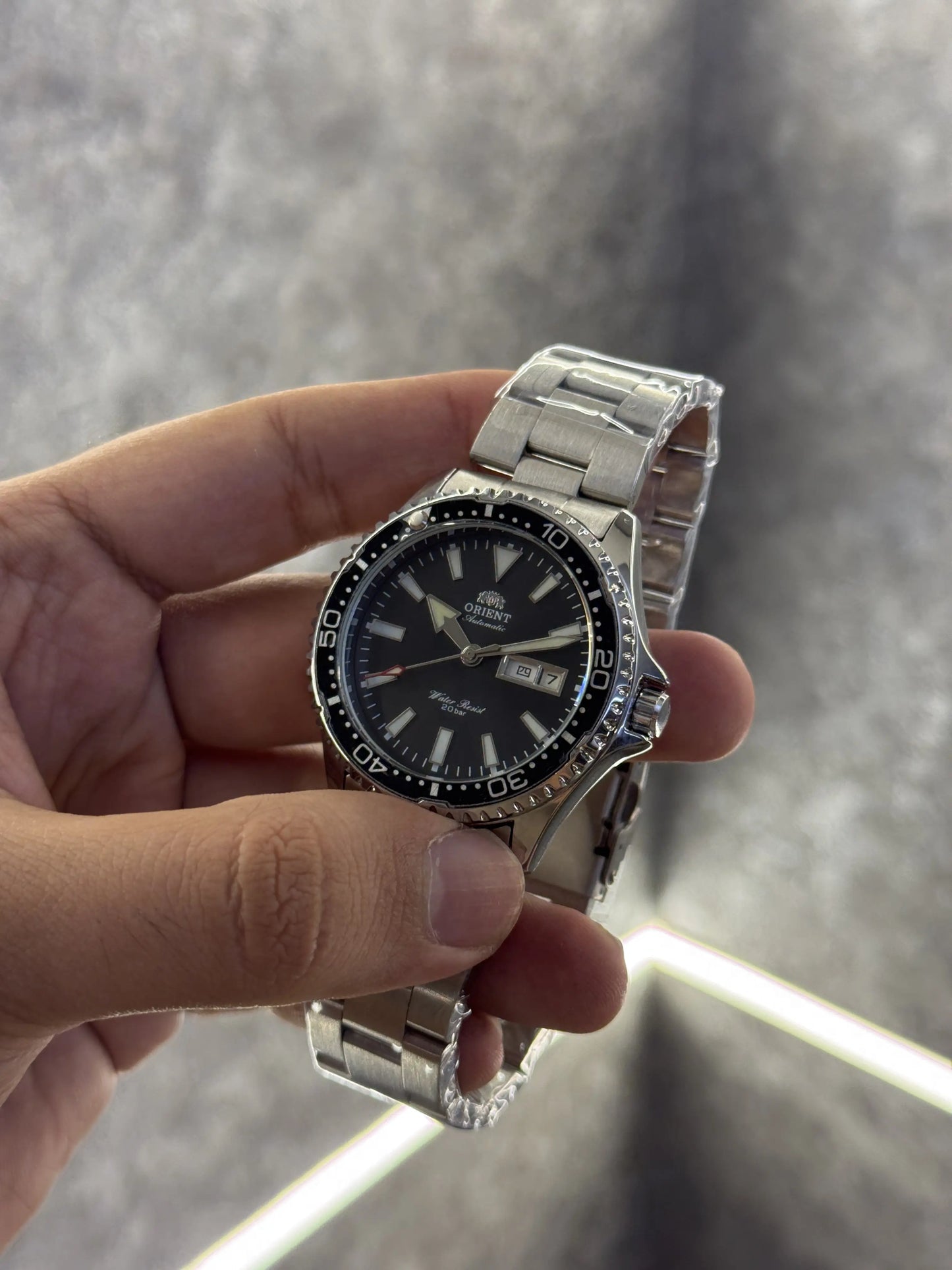 Orient Kamasu Black Automatic Store Article Premium