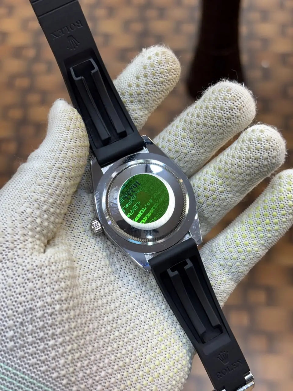 Rolex Sky-Dweller  Oysterflex strap.