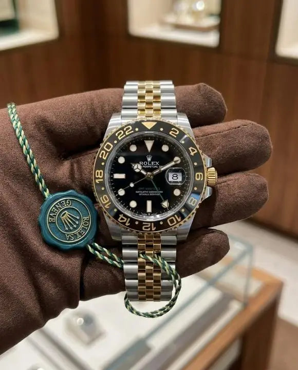 Rolex Oyster Perpetual Gmt Master Black Ring