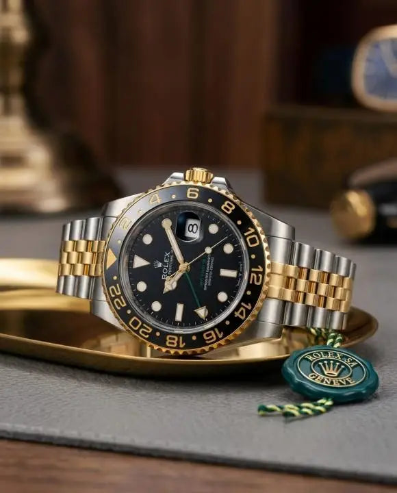 Rolex Oyster Perpetual Gmt Master Black Ring