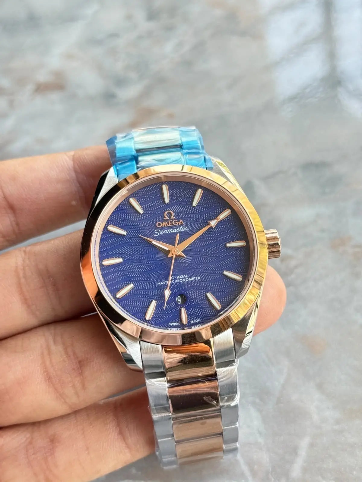 OMEGA SEAMASTER AQUA TERA 150M BLUE