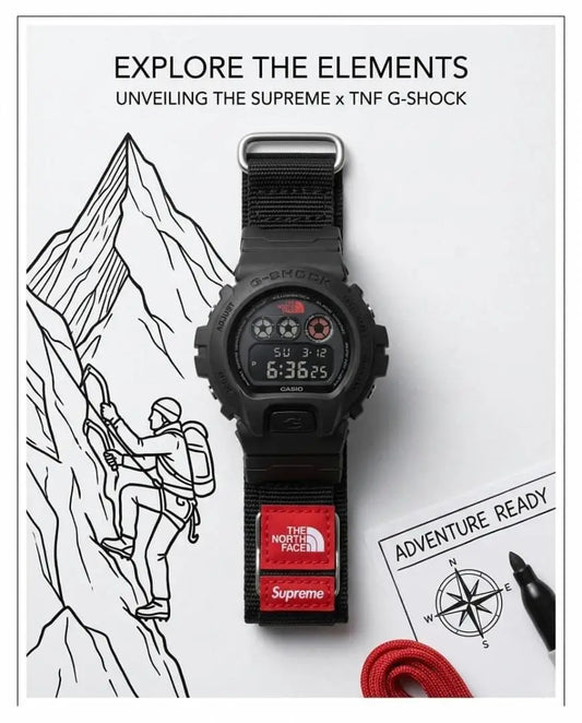 supreme full black G-Shock 