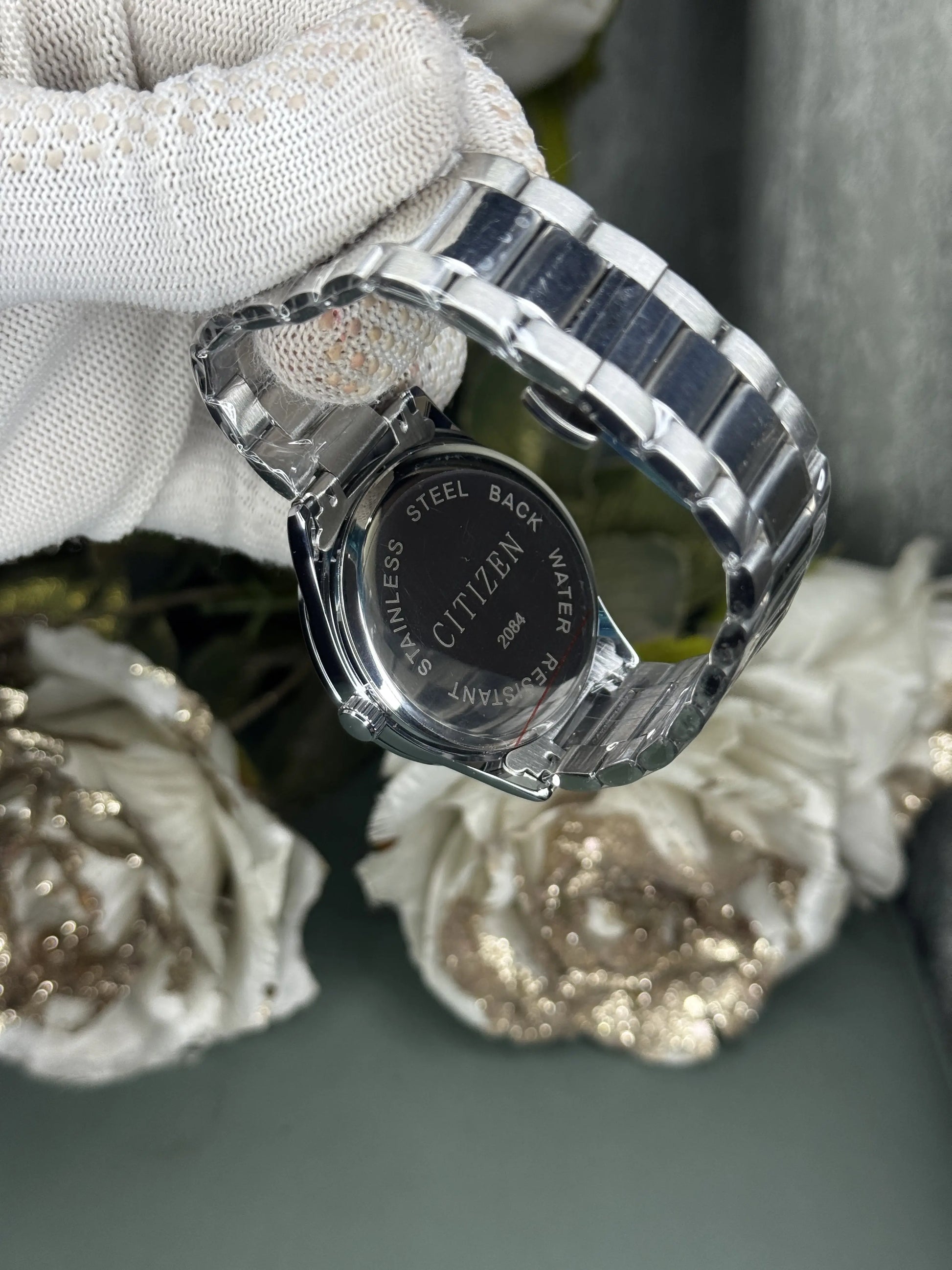 Citizen NJ0191 Silver Black Premium Quartz Watch