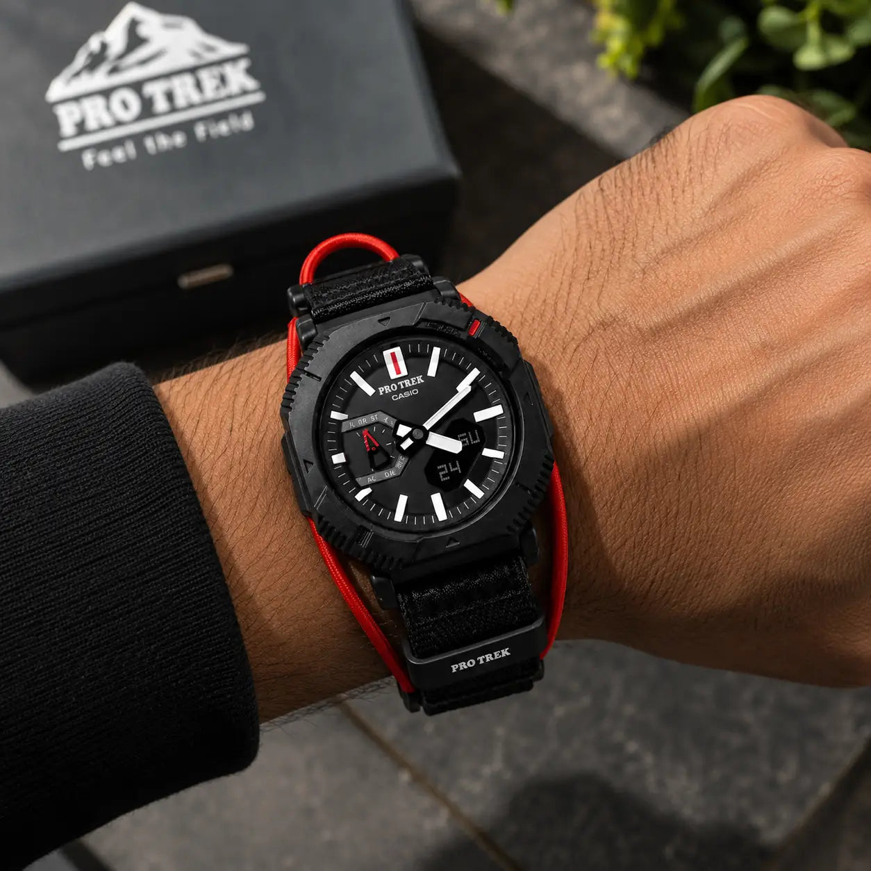 casio G shock Pro trek world time 