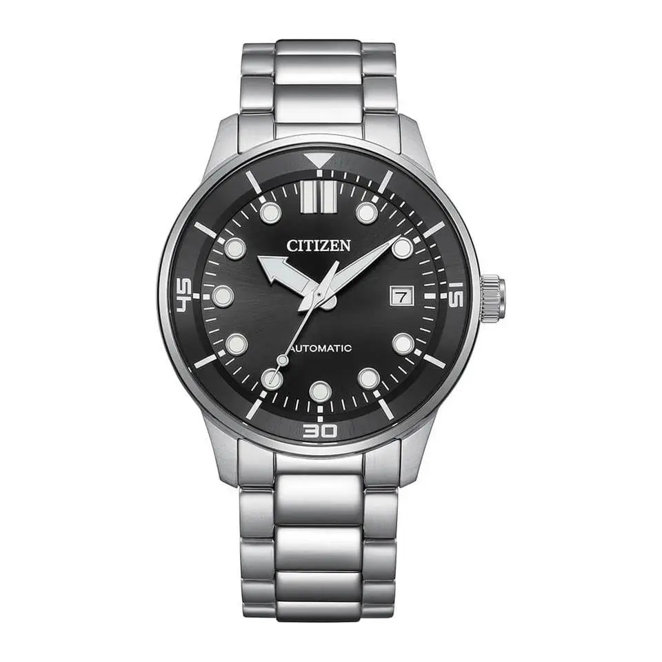 Citizen NJ0191 Silver Black Premium Quartz Watch
