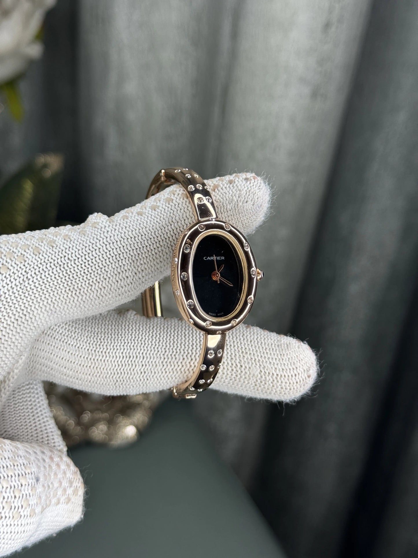 Cartie r Bangle Copper Black Premium Watch