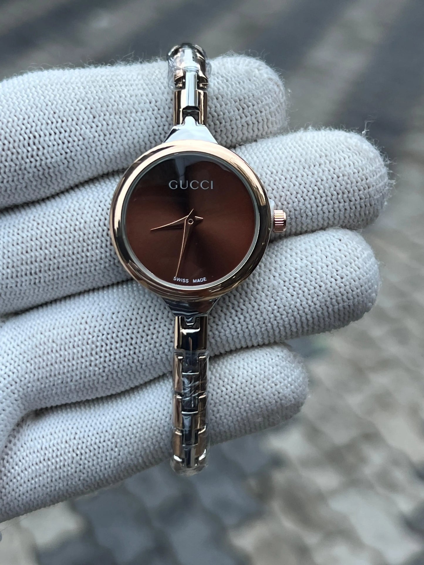 Gucci Diamantissima Two Tone 