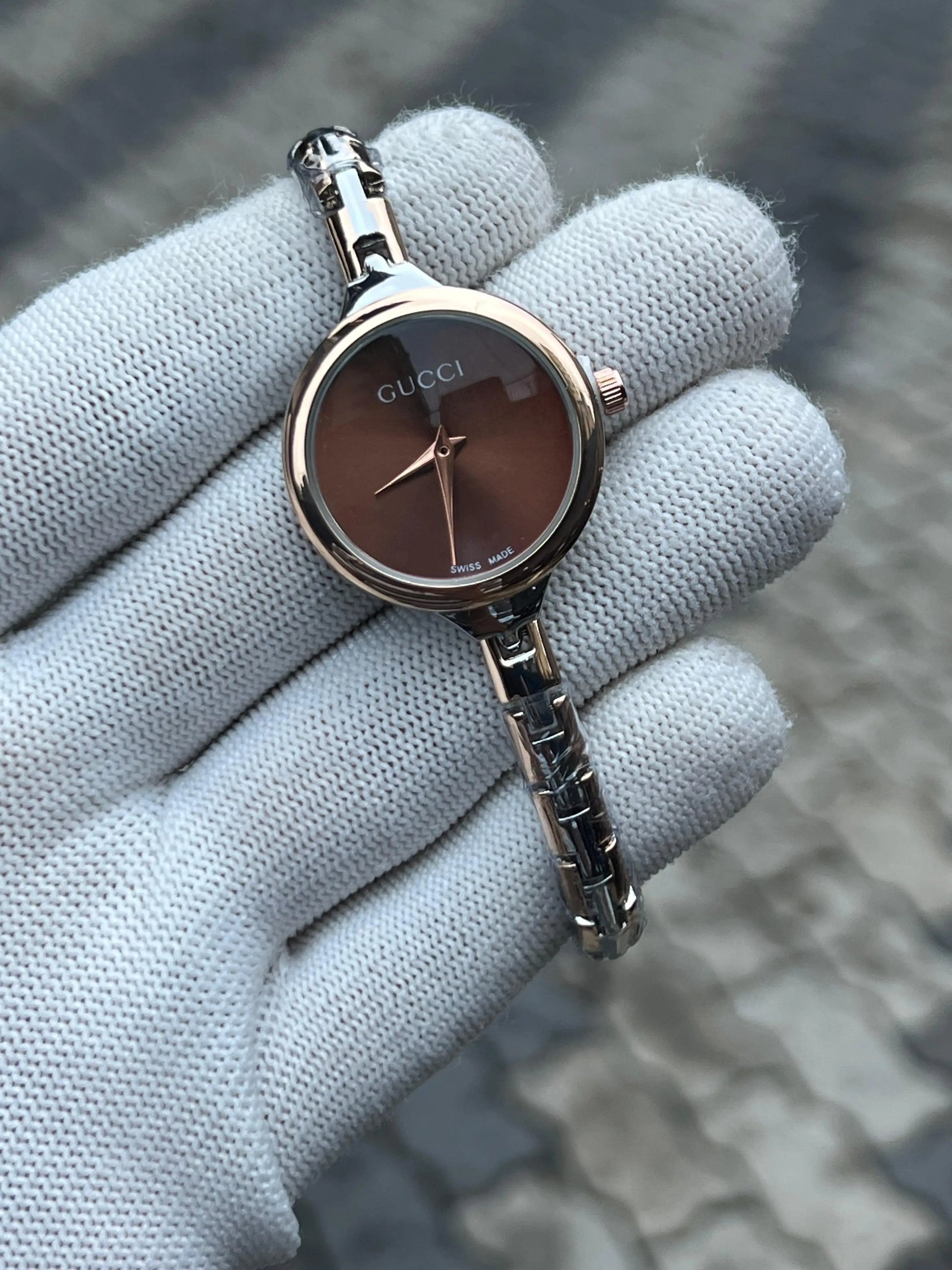 Gucci Diamantissima Two Tone 