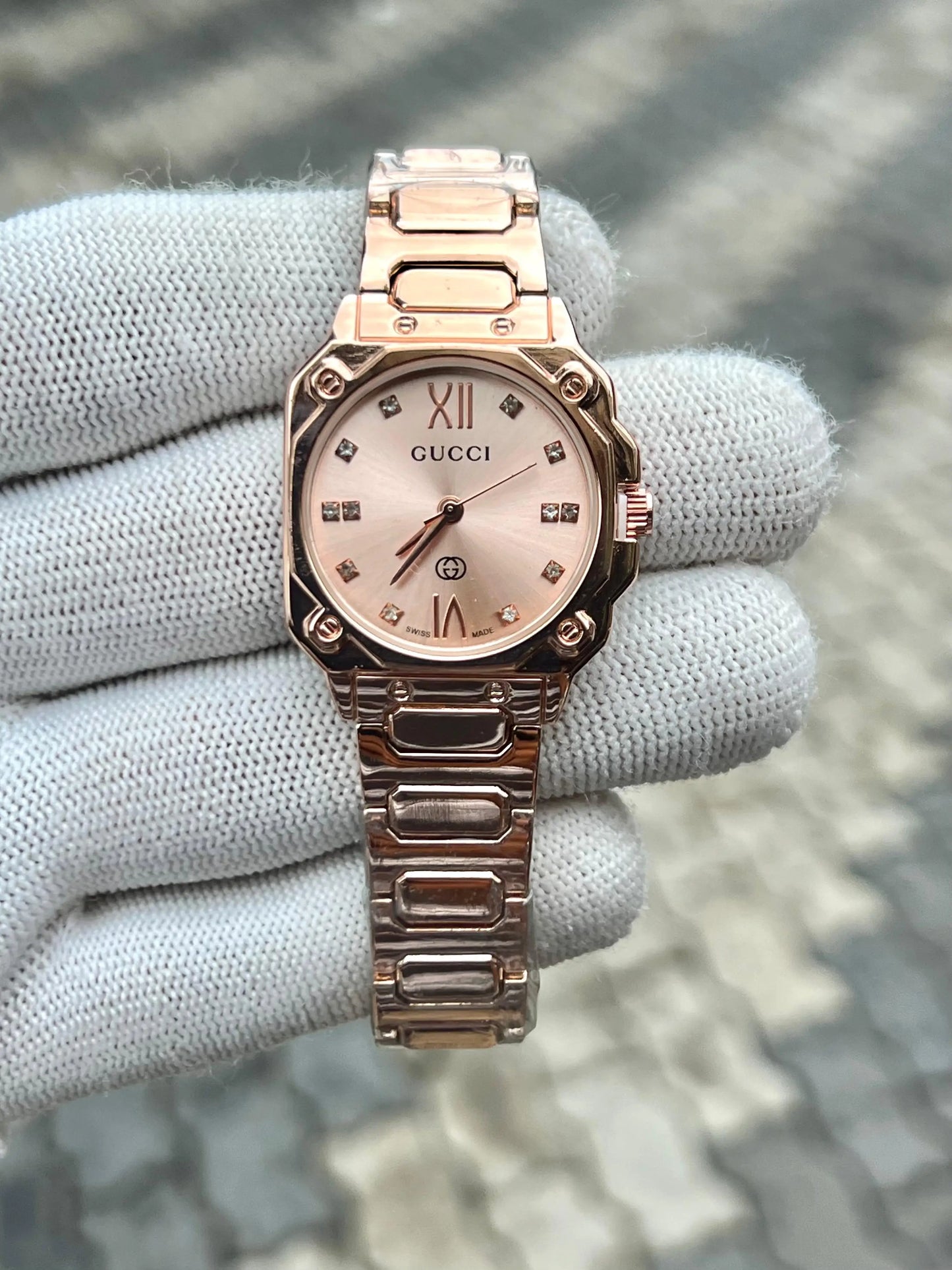 Gucc i Ladies Diamond watch