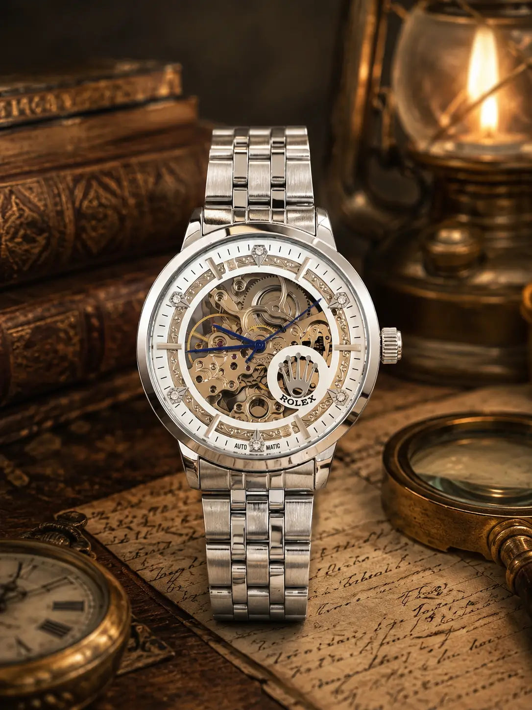 Rolex Automatic Vintage Back Open