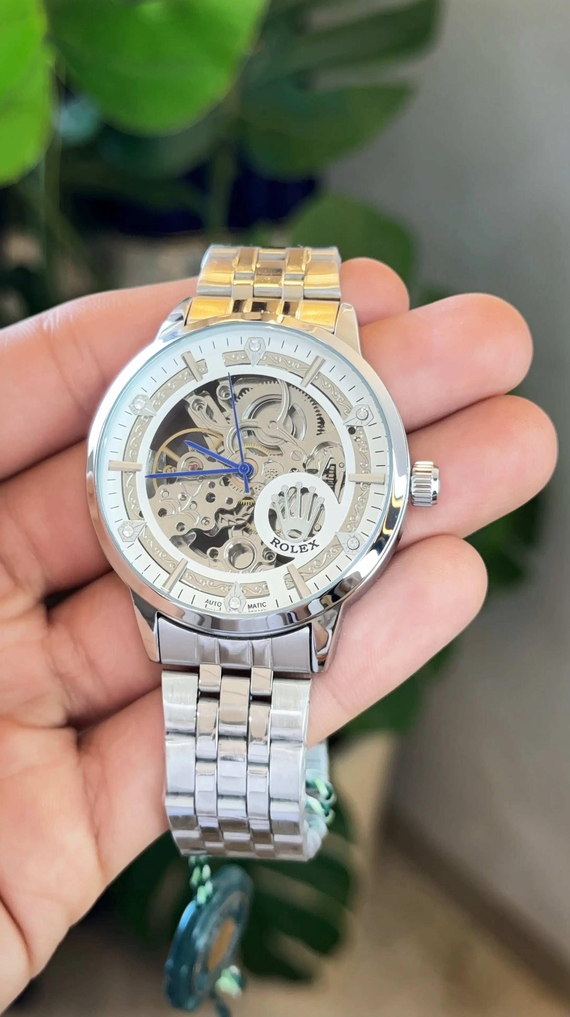 Rolex Automatic Vintage Back Open