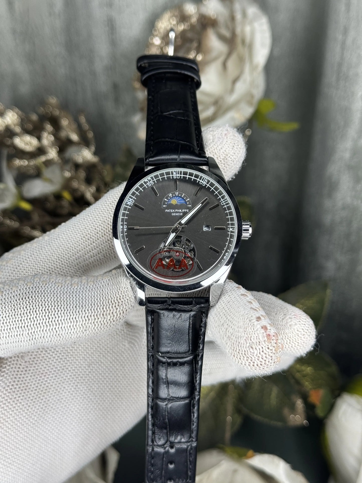 Patek Philipp e All Black Premium Watch