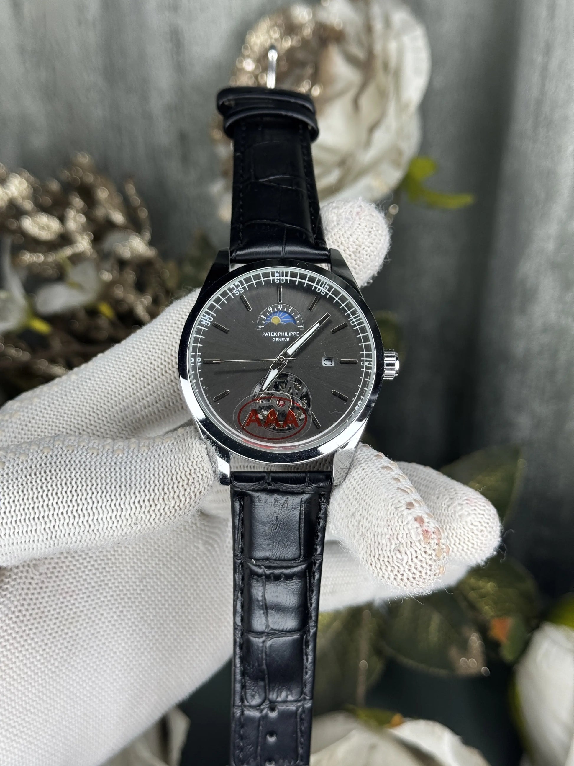 Patek Philipp e All Black Premium Watch