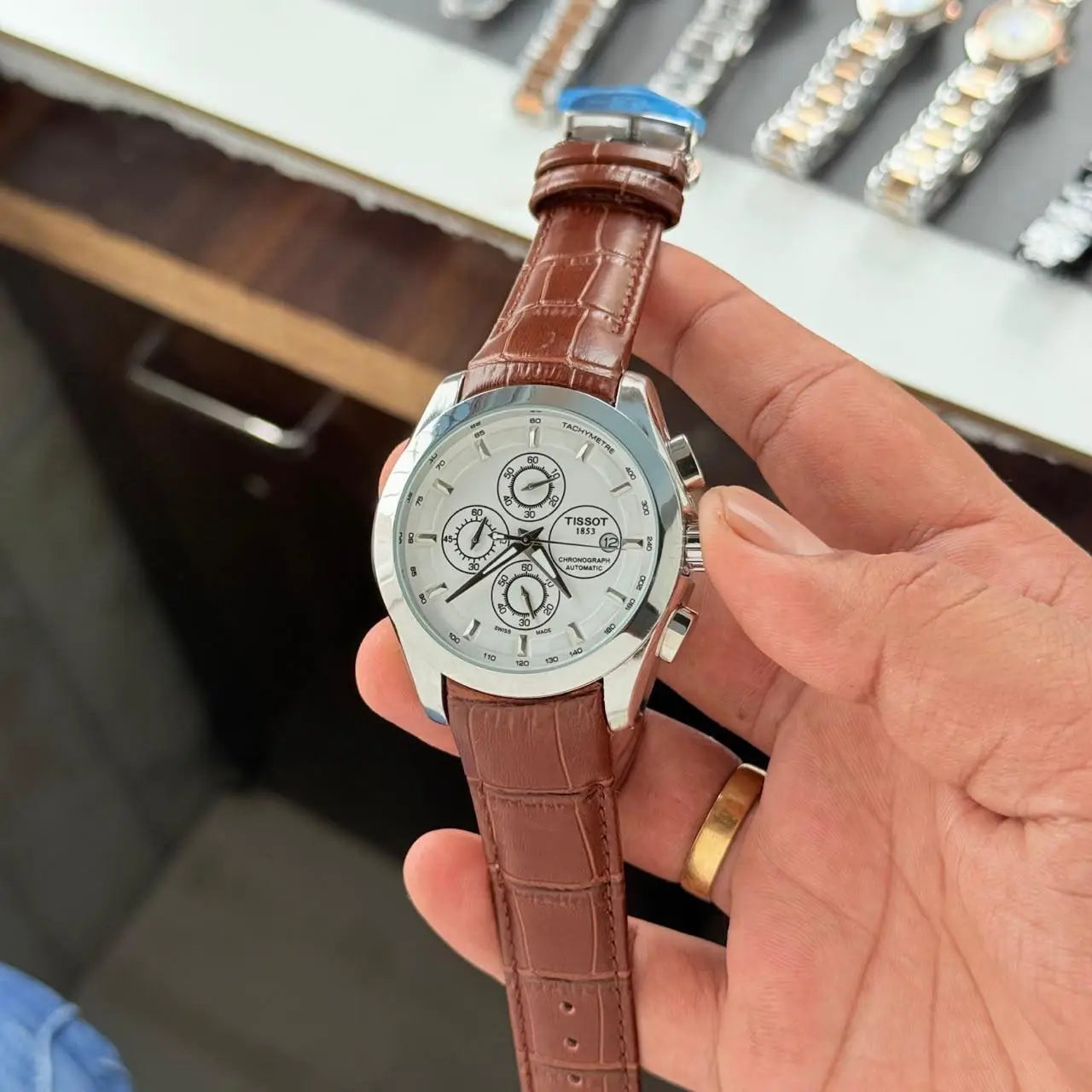 Tissot 1853 Leather 