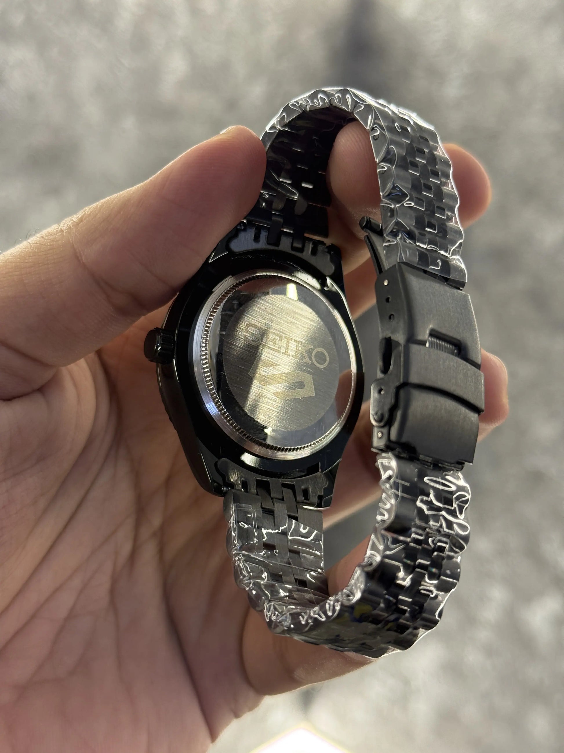 Seiko Mod Day Date Black