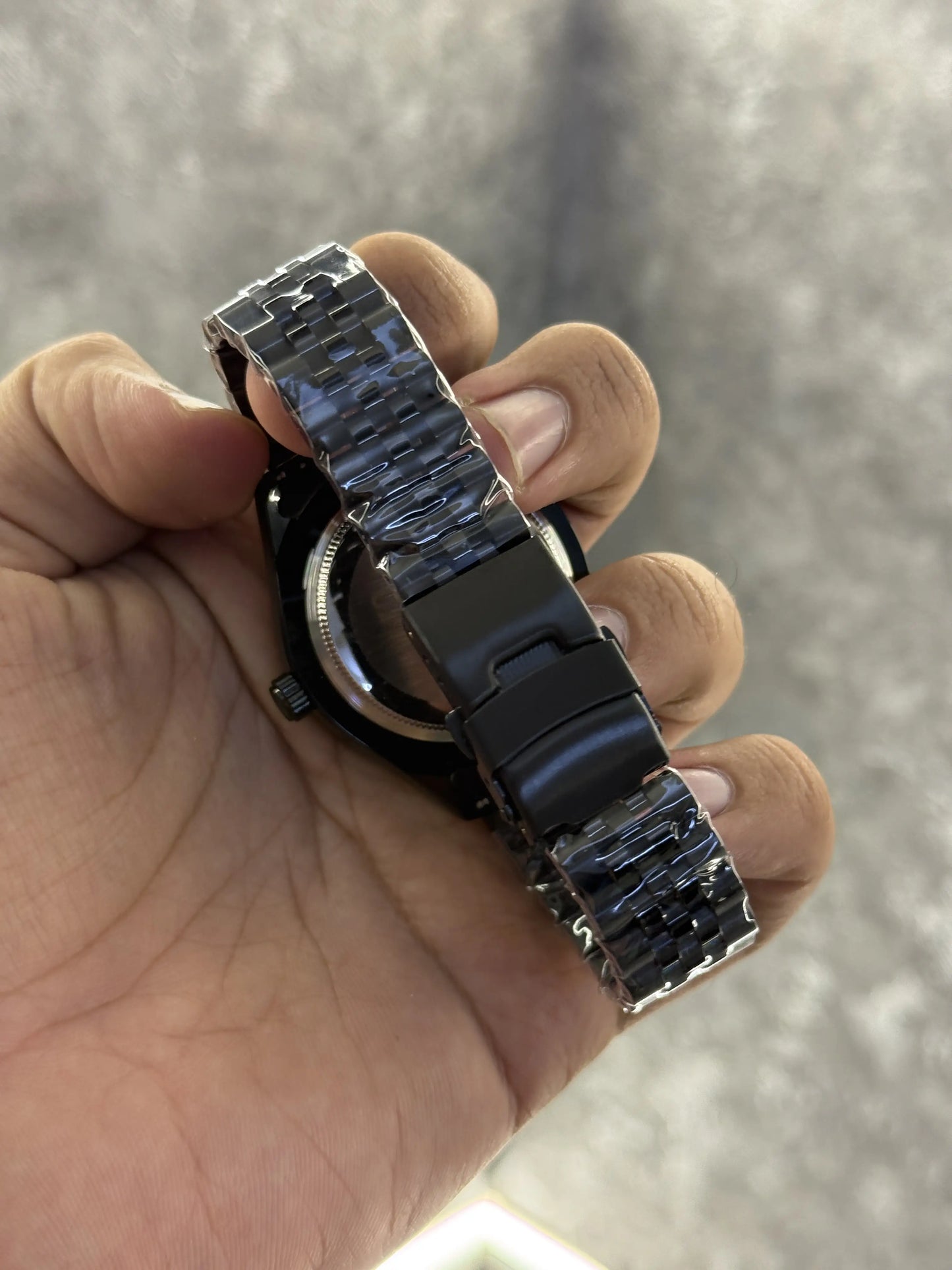 Seiko Mod Day Date Black