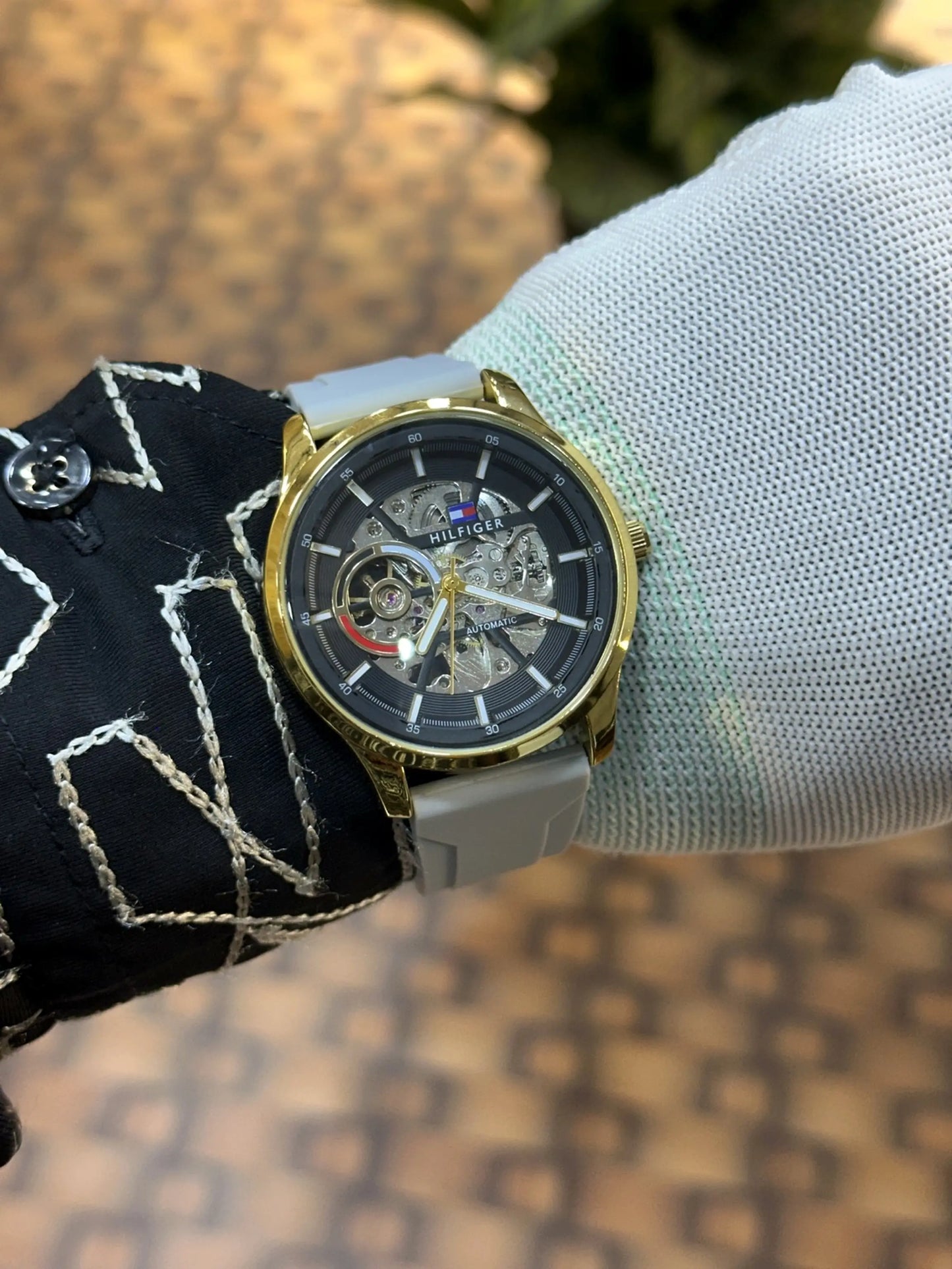 Tommy Hilfiger Automatic Silicon Belt